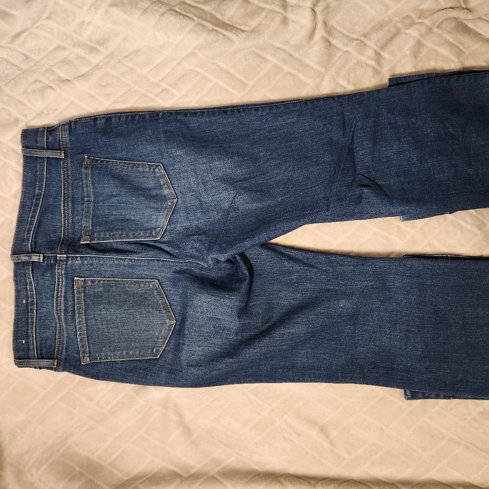 Anne Taylor LOFT Highwaisted Wide Legged Jeans